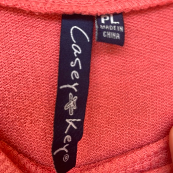 Casey Key Salmon pink “vacation definition I always need one” sweatshirt - Picture 5 of 8